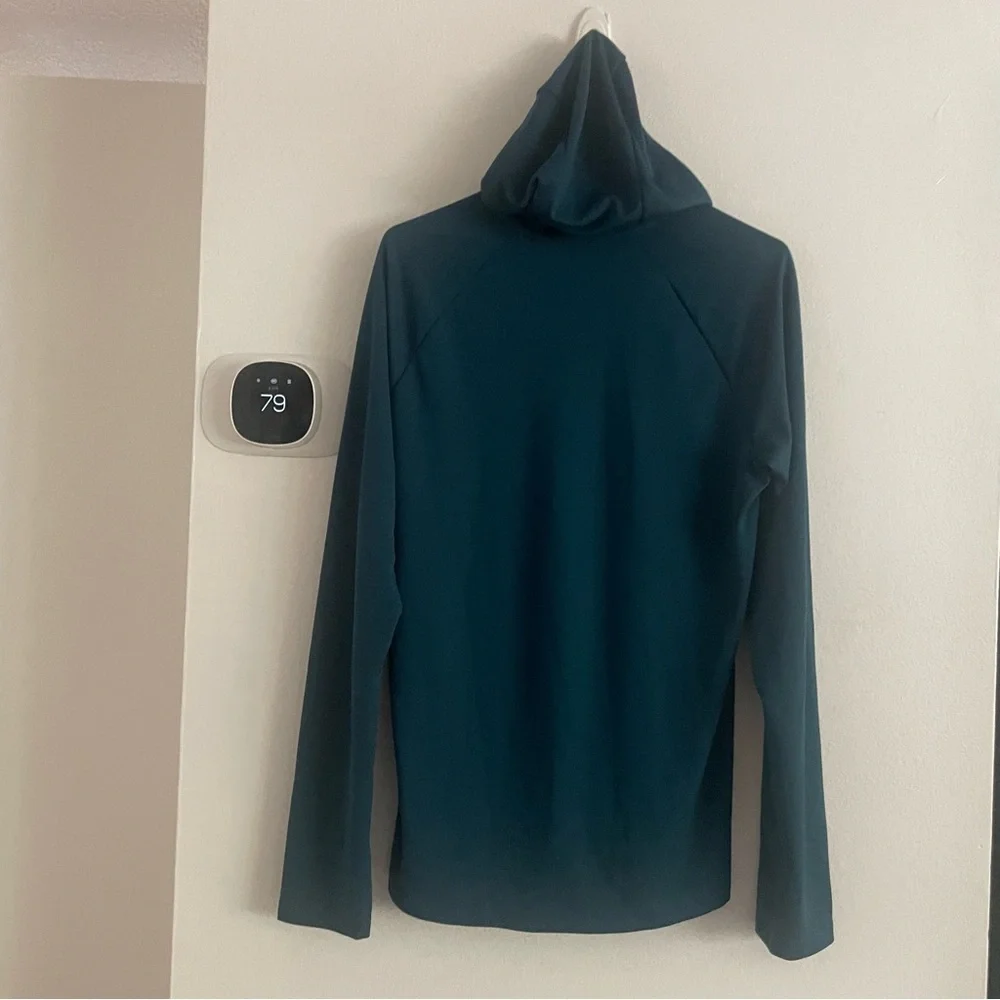 The North Face grey blue Hoodie size medium
